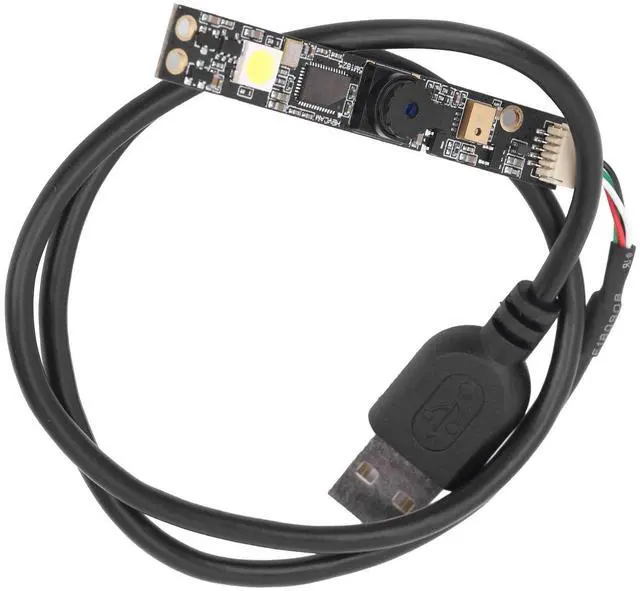 Alt view image 5 of 5 - 5MP USB HD Camera Module, OV5640 Camera with 60° Wide Angle, Flash, USB Drive, Built-in Microphone for WinXP/Win7/Win8/Win10/OS X, for Android