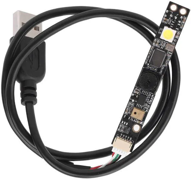 Alt view image 4 of 5 - 5MP USB HD Camera Module, OV5640 Camera with 60° Wide Angle, Flash, USB Drive, Built-in Microphone for WinXP/Win7/Win8/Win10/OS X, for Android