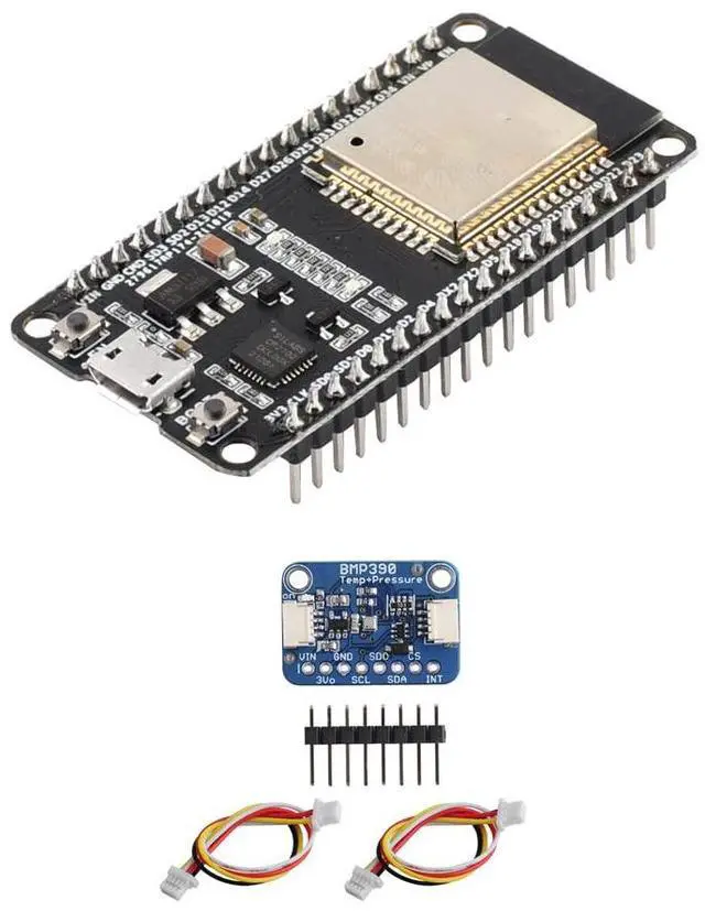 Main image of ESP32-WROOM-32 Development Board + BMP390 Precision Barometric Pressure and Altimeter Sensor for Arduino