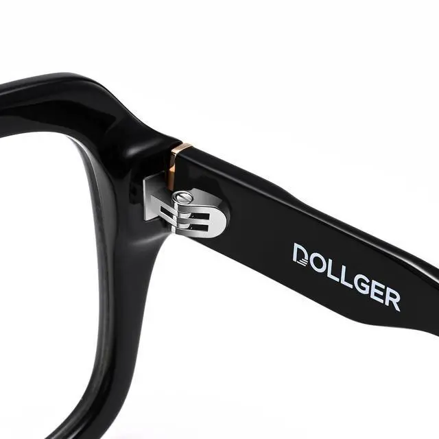 Alt view image 3 of 4 - Dollger Blue Light Blocking glasses women fashion Men Square frame blue light glasses Black D1E240402
