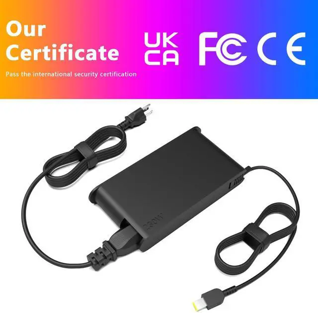 Alt view image 4 of 5 - GVKRLXZ 230W Desktop Adapter Replacement for Lenovo All-in-One Yoga AIO 7 9 Series 7-27ARH6 7-27APH8 9-32IRH8,Ideacentre Y900 Y910-27ISH 910-27ISH A740 B40-30 B50-35 A540 USB tip Desktop Adapter