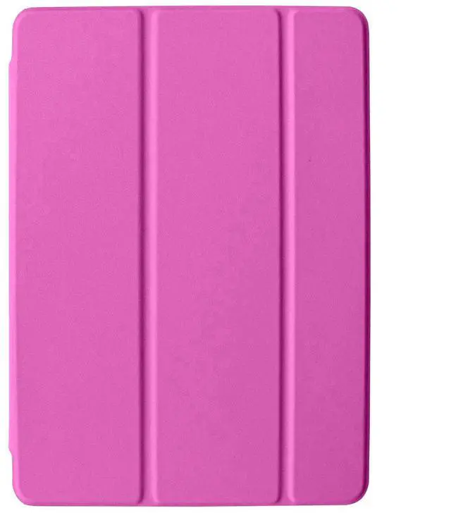 Main image of DuraSafe Cases for iPad 9.7 Inch 2014 Air 2nd Generation [ Air 2 ] A1566 A1567 MGLW2LL/A MGL12LL/A MH0W2LL/A MGKM2LL/A MH182LL/A MGKL2LL/A Ultra Slim Smart Auto Sleep/Wake PC Cover - Light Magenta