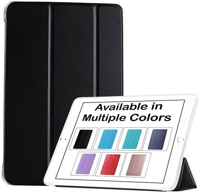 Main image of DuraSafe Cases for iPad PRO 11 3 2 Gen [ PRO 11 3rd 2nd ] A2377 A2459 A2301 MHQR3LL/A MHQT3LL/A MHQU3LL/A MHQV3LL/A MY232LL/A Lightweight Smart Adjustable Stand Feature Sleek Design Flip Case - Black
