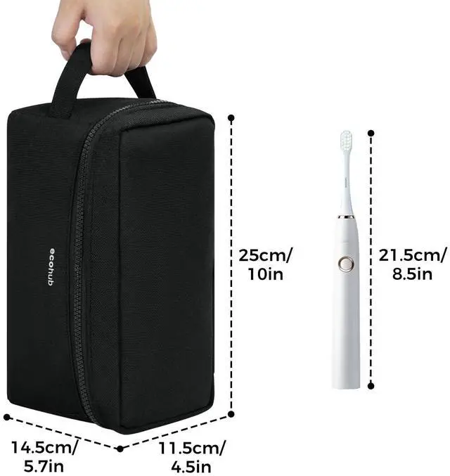 Alt view image 5 of 5 - Bundle:ECOHUB 17" Small Travel Backpack + Toiletry Bag for Men Travel Dopp Kit