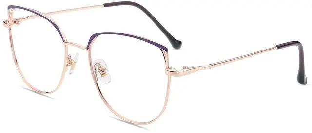 Main image of Firmoo Blue Light Blocking Glasses for Woman, Cat Eye Anti Blue Light Computer Glasses for Screen Glare, Anti UV Fatigue Headache Glasses Purple