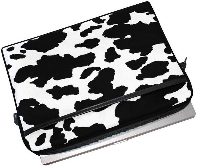 Alt view image 4 of 5 - Laptop Bag Case Geometrical Animal Skin Cow Print Computer Protector Bag Travel Totes Briefcase with Shoulder Strap for Women Men Girl Boys