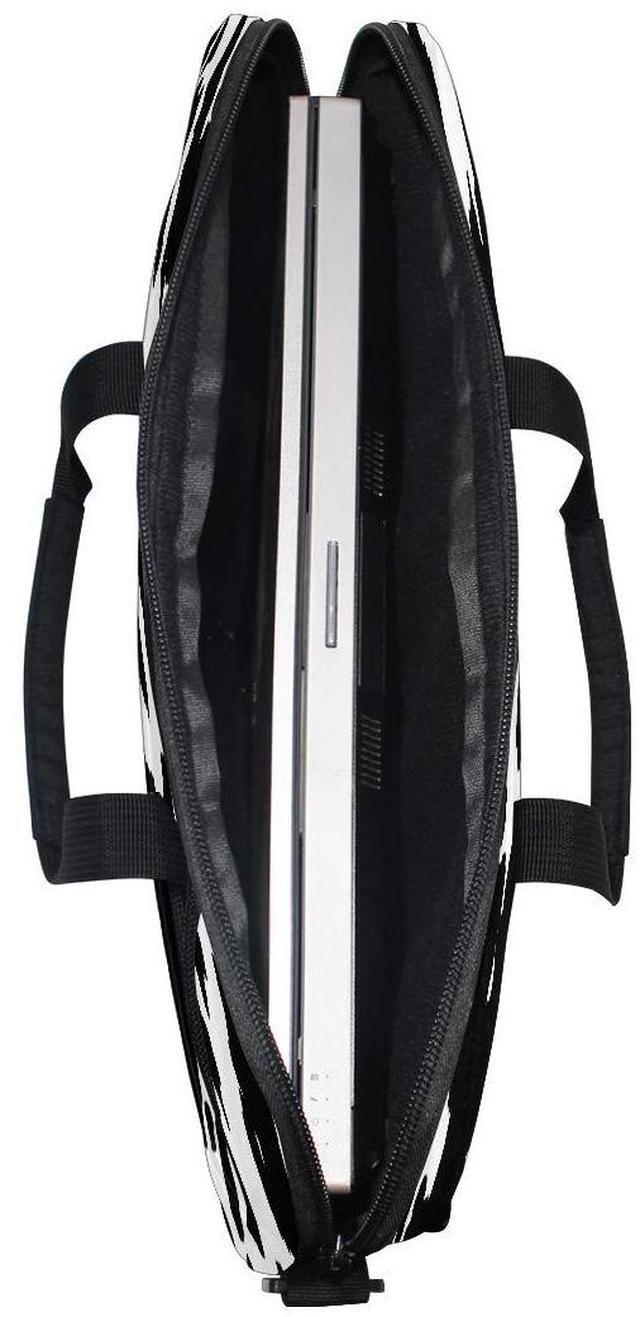 Alt view image 3 of 5 - Laptop Bag Case Geometrical Animal Skin Cow Print Computer Protector Bag Travel Totes Briefcase with Shoulder Strap for Women Men Girl Boys