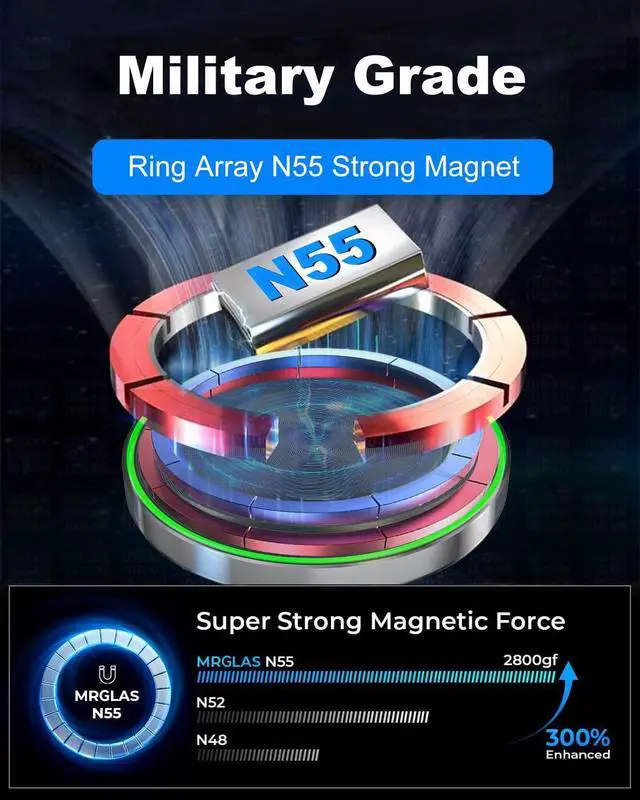 Alt view image 4 of 5 - Kolasels Magnetic Tablet Holder for Car - Strong Magnet, Metal Arm Dashboard Windshield iPad Suction Mount for Truck, Pickup, SUV, Van, Fit for 4-11" iPad Pro/Air/Mini, Galaxy Tabs, iPhone