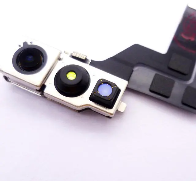 Alt view image 4 of 5 - Front Camera Proximity Light Sensor & Siri Microphone Connector Module Flex Cable Replacement Compatible with iPhone 14 pro Max