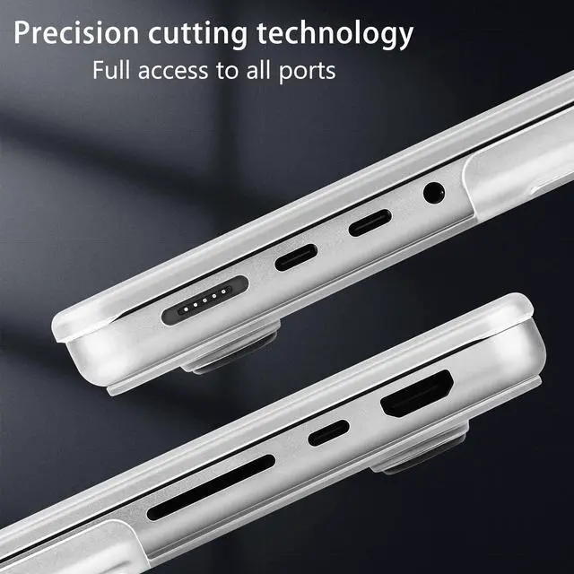 Alt view image 2 of 5 - May Chen Case for M4 MacBook Pro 16 inch Case A3403 A3186, M3 A2991 M2 A2780 M1 A2485 Chip 2021-2024 Release, Surface Hard Shell Cover Case with Screen Protector & Keyboard Cover, Cute Cat