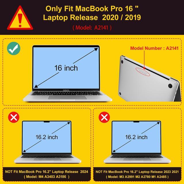 Alt view image 2 of 5 - Mektron Cute Owl Plastic Hard Shell Cover for MacBook Pro 16 inch Case A2141 2020 2019 with Touch Bar & Touch ID, 4 in 1 Laptop Case, Keyboard Skin, Screen Protector, Dust Plug