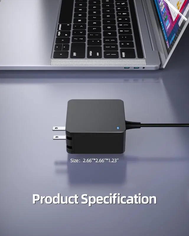 Alt view image 5 of 5 - Charger Fit for MSI PS42 CX62 CX72 Modern 14 A10RB A10M A10RAS Pro 16 Flex 8GL 16T 24X 10M Laptop,Cubi Series 2 3 5 Silent 10M 12M CubiN 8GL Cubi N JSL Mini PC Adapter Power Supply Cord (UL Listed)