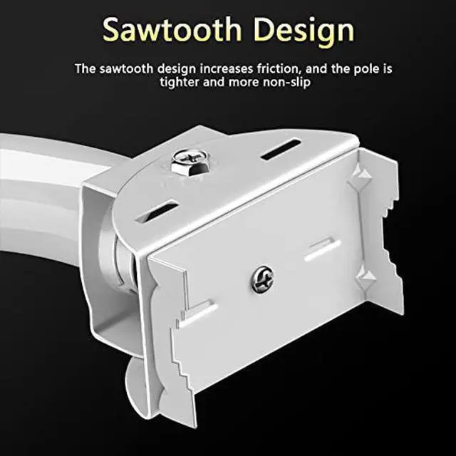 Alt view image 3 of 5 - 4-Pack Universal Bracket Mount for Light Monuting Tasks Wireless Bridge Outdoor Access Point to Point AP,Pole and Wall-Mounted Mount