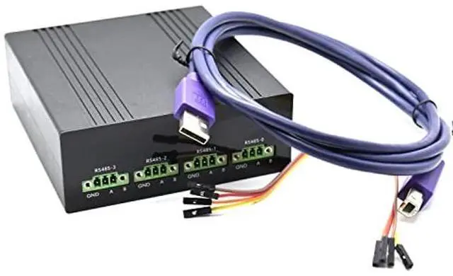 Alt view image 3 of 3 - EMTOP SBCSoM Industrial Grade Isolated volatage up to 3000V rms USB to 4 Channel RS485 Serial Converter
