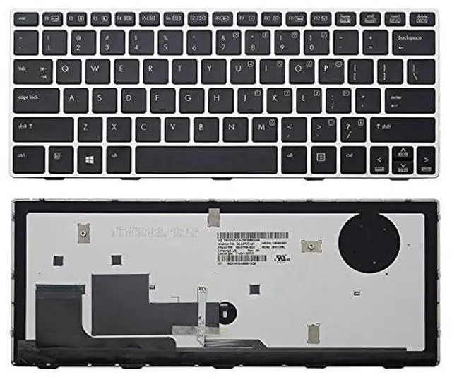 Main image of SOUTHERNINTL New Repalcement for HP ELITEBOOK 810 G1 G2 G3 US Backlit Keyboard with Silver Frame 706960-001 716747-001 721237-001 SG-57700-XUA