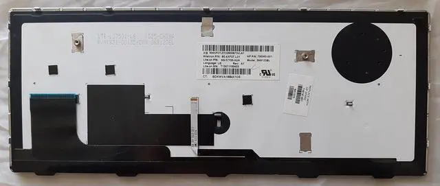 Alt view image 3 of 4 - SOUTHERNINTL New Repalcement for HP ELITEBOOK 810 G1 G2 G3 US Backlit Keyboard with Silver Frame 706960-001 716747-001 721237-001 SG-57700-XUA