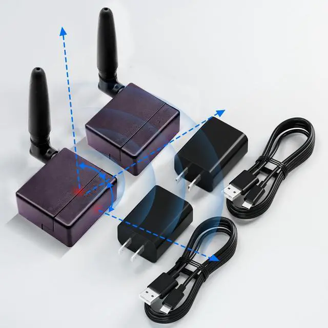 Main image of SPENFiLY Wireless Repeater System Small Size Infrared Wireless Repeater System - Smart Home Multiple Centralized Small Size Receiver Extender (180deg Remote Control)