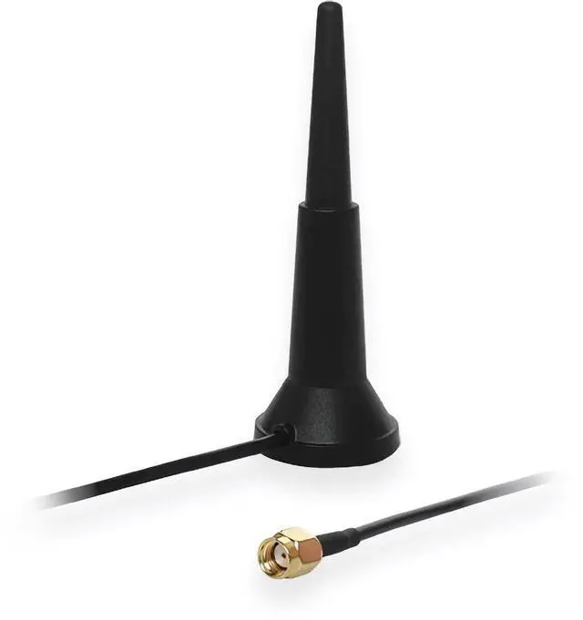 Main image of Teltonika PR1KRD30 Wi-Fi Dual-Band Magnetic SMA Antenna; for use with RUTX10, RUTX11, RUTX12, RUTX14, and RUTXR1 Routers
