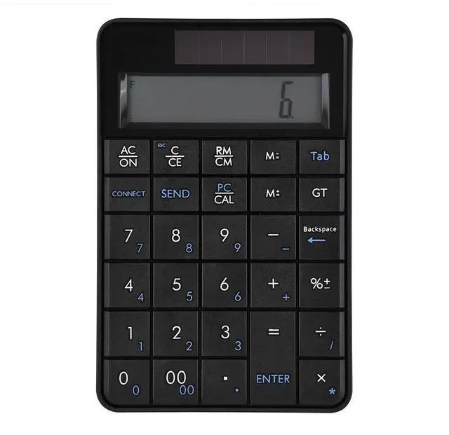 Main image of Mini 2.4G USB 2 in 1 29 Keys Numeric Keypad Keyboard & Calculator with LCD Display