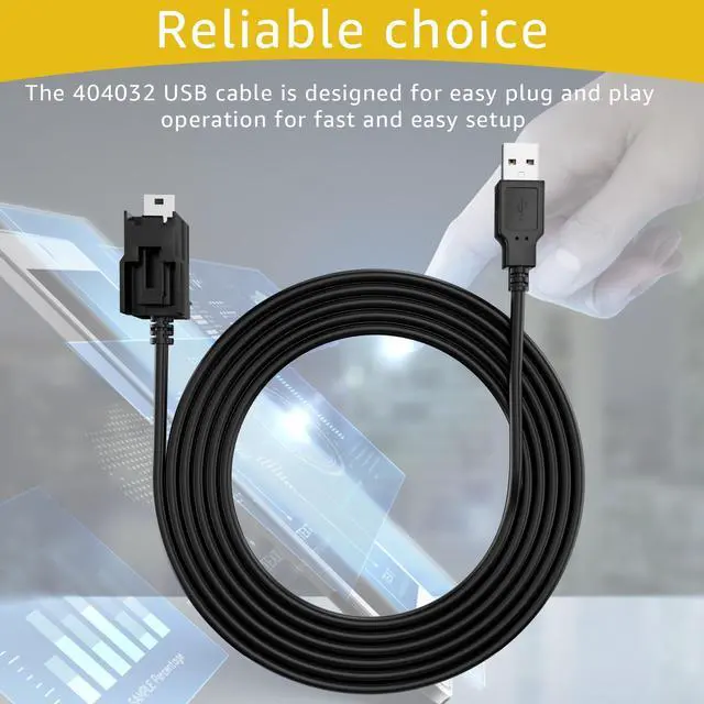 Alt view image 3 of 5 - Yubunt 404032 USB Cable Replacement for Nexiq USB Link 2 3 for Cummins Inline 7, Compatible with Standard USB Computer Ports(1 Pcs)