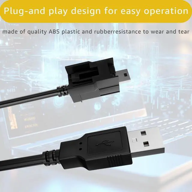 Alt view image 5 of 5 - Yubunt 404032 USB Cable Replacement for Nexiq USB Link 2 3 for Cummins Inline 7, Compatible with Standard USB Computer Ports(1 Pcs)