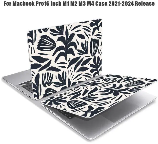 Alt view image 4 of 5 - YSCLBAHUK for MacBook Pro 16 inch Case M4 2024-2021 M3 M2 M1 Pro/Max Chip, Protective Pattern Hard Shell Case Plastic Laptop Cover for MacBook Pro 16 A3403 A3186 A2991 A2780 A2485, Engraving