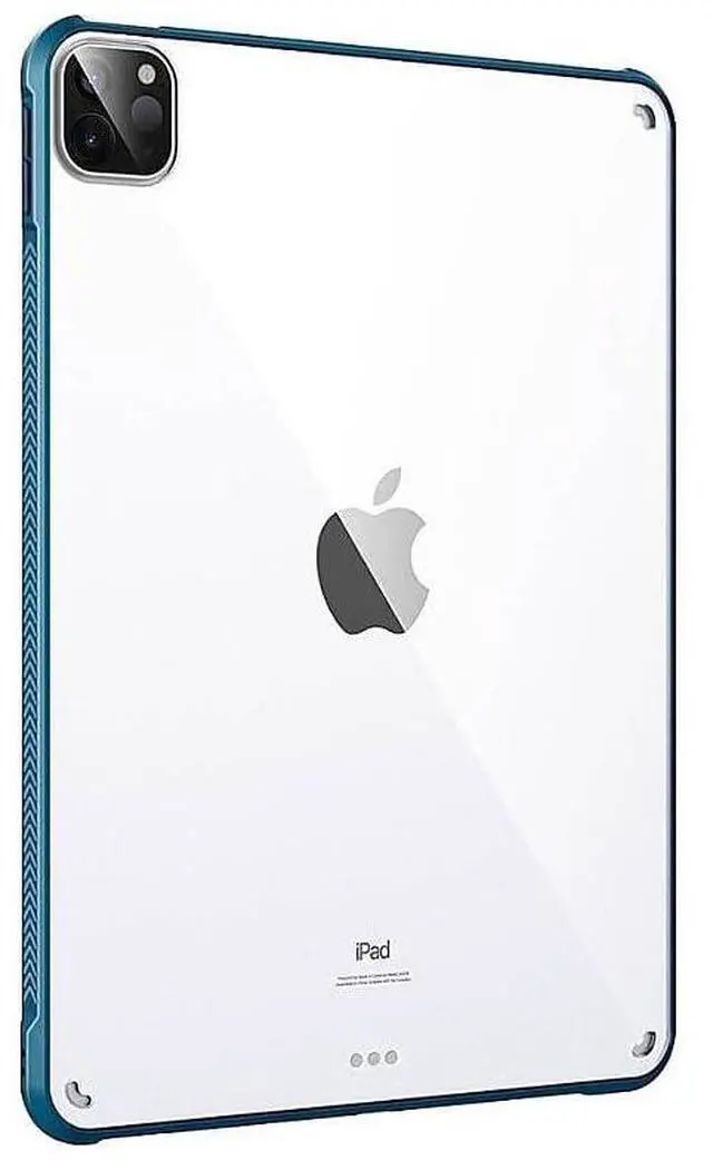Main image of SaharaCase Hard Shell Case for Apple iPad Pro 11" (3rd Generation 2021 & 4th Generation 2022) [Shockproof Bumper] Rugged Protection Antislip Cover (Clear Blue)