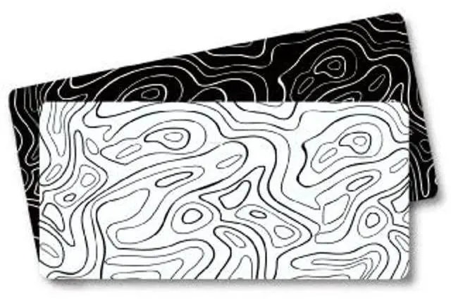 Main image of Leviathan Topographic Mouse Pad in 2 Colors, 2 Sizes (XL, XXL) - 2 PC Gaming Mousepads with Full Desk Coverage