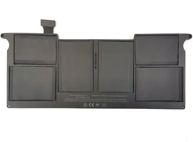 Alt view image 2 of 4 - 7xinbox 7.3V 35WH A1406 Replacement Laptop Battery Compatible with Apple MacBook Air 11" A1370 2011 A1465 2012 020-7376-A 020-7377-A MC968 MC969
