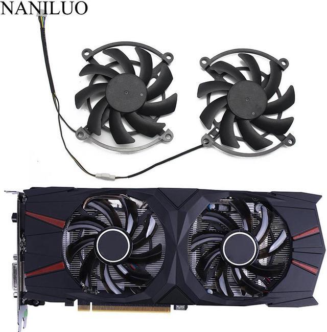 Main image of 2PCS/lot iGame GTX 1060 1070 Cooler fan 4pin Replace for Colorful iGame S GeForce GTX1060 GTX1070 iGame U Video card Fan