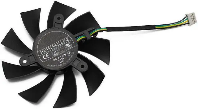 Alt view image 4 of 5 - for MSI GTX 1060 ITX OC 6G GTX950 R7 360 2GD5 GTX1060 OC 3G Graphics card cooling fan HA9015H12SF-Z 12V 0.45A 4000RPM