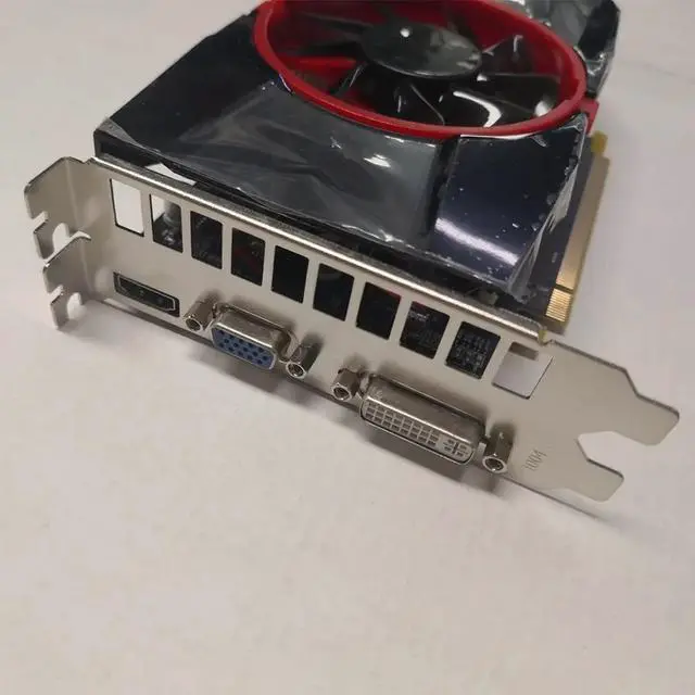 Alt view image 6 of 6 - HD7670 2GB IndependeGraphics Card 128bit Independent HDMI-compatibleGraphics Card Video Card Desktop Office Home PC Accessories
