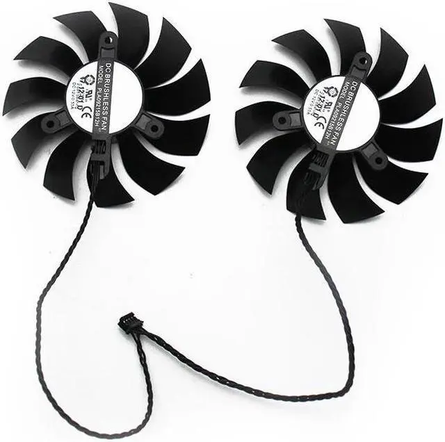Alt view image 5 of 5 - 87mm PLA09215B12H 4Pin Fan Replace For EVGA GTX 1080 1070 1060 GTX1060 GTX1070 GTX1080 VGA Cooler Graphics Video Card Fan