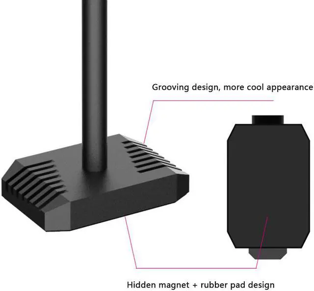 Alt view image 4 of 6 - CoolMoon 192mm Aluminum Graphics Card Holder Jack Bracket Desktop Computer Case Video Cards Holder Bracket Water Cooling Kit