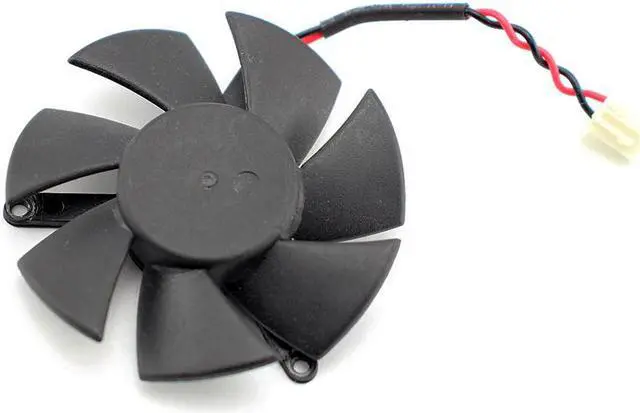 Alt view image 2 of 4 - Diameter 45mm 2pin R5 230 R7 250 R7 240 GPU VGA cooler graphics Card cooling Fan For XFX R7-240/250 R5-230 Video cards Cooling