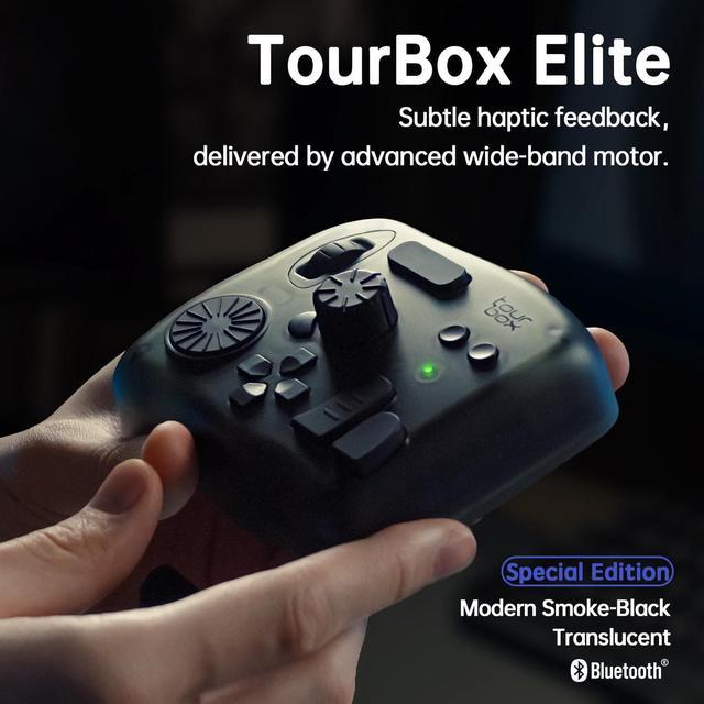 TourBox Elite (Translucent Version with Cable and Bag), Video