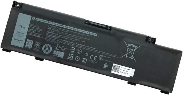 New 11.4V 51Wh 4255mAh 266J9 Laptop Battery Compatible with Dell