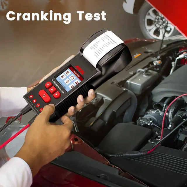 Alt view image 5 of 7 - ANCEL BST600 12V/24V 100-2000 CCA Automotive Battery Load Tester for Heavy Duty Trucks and Cars