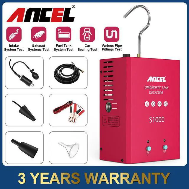 Main image of ANCEL S1000 Car EVAP Smoke Leak Detector Oil Pipe Leaks Analyzer Tester Auto Gas Leakage Locator for 12V Cars