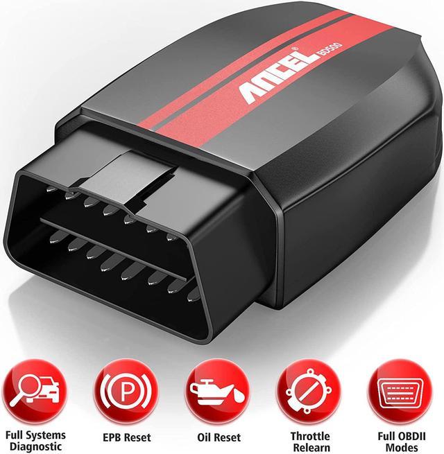 ANCEL BD500 Bluetooth OBD2 Scanner All System Car Code Reader for VW Audi  Seat Skoda with EPB Service Reset Throttle Car Diagnostic Scan Tool for  iPhone, iPad & Android 