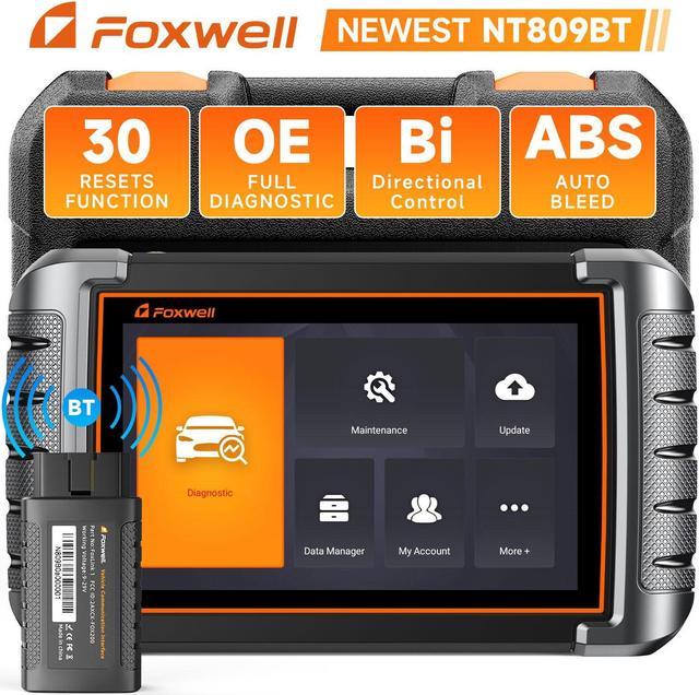 Meet the New Foxwell NT809BT OBD2 Bluetooth Scanner