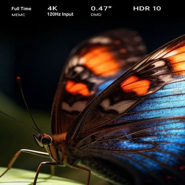 Alt view image 7 of 7 - JmGO O2 Ultra 4K Ultra Short Throw Projector | MALC 2.0 Triple-Color Laser 2800 CVIA Lumen | MT9679 4GB 64GB | DYNAUDIO Speaker | Chinese Version to English Support, Pair with KD3 Google TV Stick
