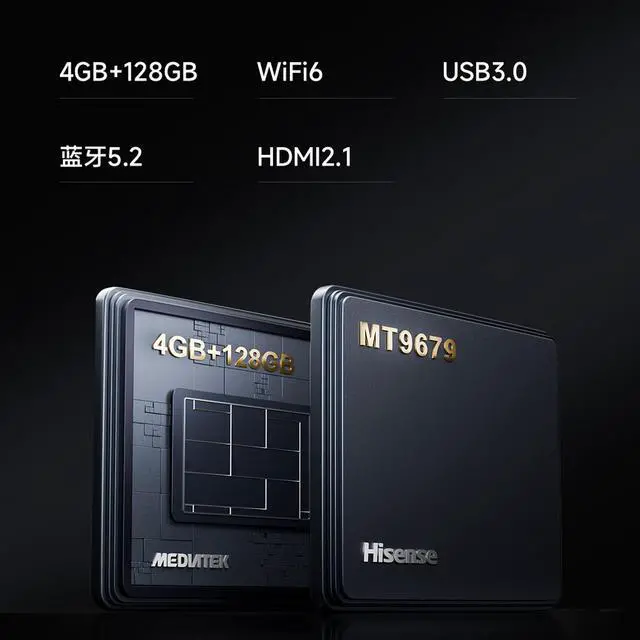 Alt view image 5 of 7 - Hisense Vidda C2 Ultra 4K Projector | 0.9~1.5:1 Short Throw | MCL.38 Triple Color Laser 3000 CVIA Lumen | Sound by JBL | MT9679 4G 128G | HDMI 2.1 WiFi 6 | CHINESE Version English with KD3 TV Stick