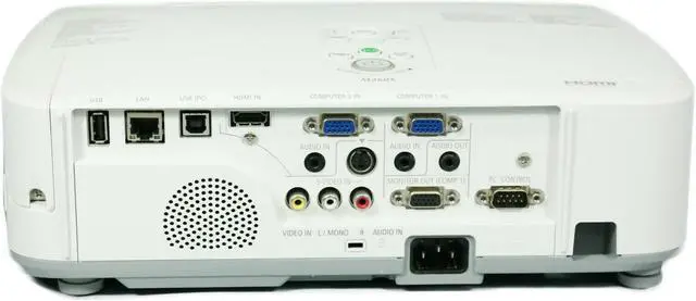 Alt view image 3 of 6 - NEC NP-M260X 3LCD Projector Meeting Room 2600 ANSI HD HDMI 1080p 1024 x 768 w/Remote Home Theater Professional Streaming with Accessories bundle