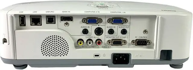 Alt view image 3 of 7 - NEC NP-M271X 3LCD Projector for Golf Race Flight Simulator Gaming 1080p 2700 ANSI USB w/Bundle