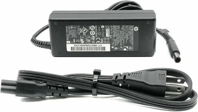 Alt view image 5 of 5 - Genuine HP 90w Power Supply for Pavilion Laptop dv7-1150us 1157cl w/Cord OEM
