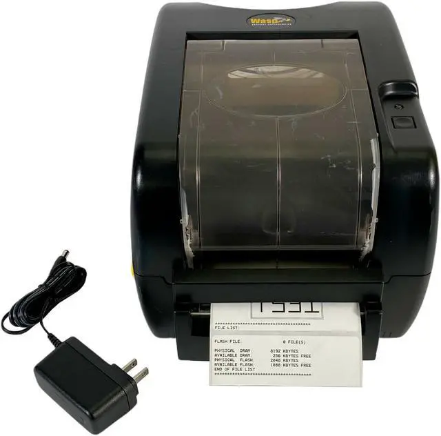 Main image of WASP WPL305E Thermal Transfer POS Label Printer USB Serial Parallel + AC Adapter