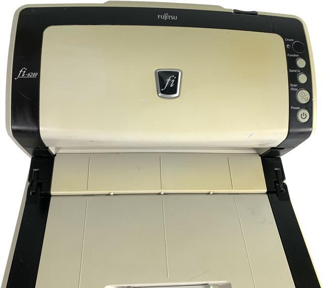 Alt view image 2 of 6 - Fujitsu fi-6240 600 DPI ADF+Flatbed Duplex Color Image Document Scanner USB 2.0