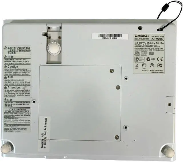 Alt view image 7 of 7 - Casio XJ-M245 DLP Projector WXGA Professional HD 1080p 3D Wireless HDMI w/bundle