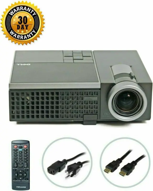 Main image of Dell M210x DLP Projector XGA Portable PC 3D Ready HD 1080p HDMI w/Accessories